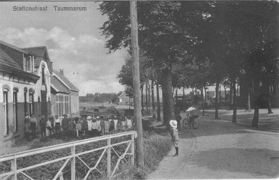 Tzummarum Stationsstraat 1 ca 1910