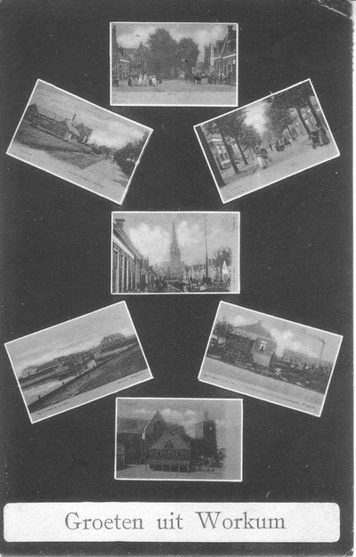 Workum Verzamelkaart 1 ca 1907